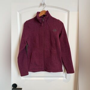 The North Face Women’s Burgundy Crescent Fleece Jacket